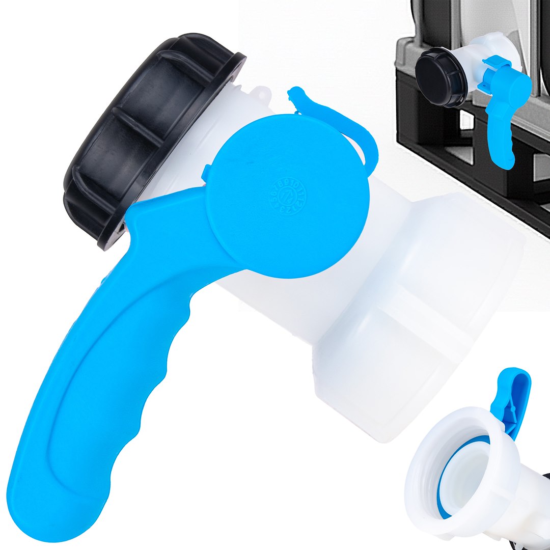 Robinet fluture IBC GW / GZ-S60x6 pentru containere Mauser, Geko G70198