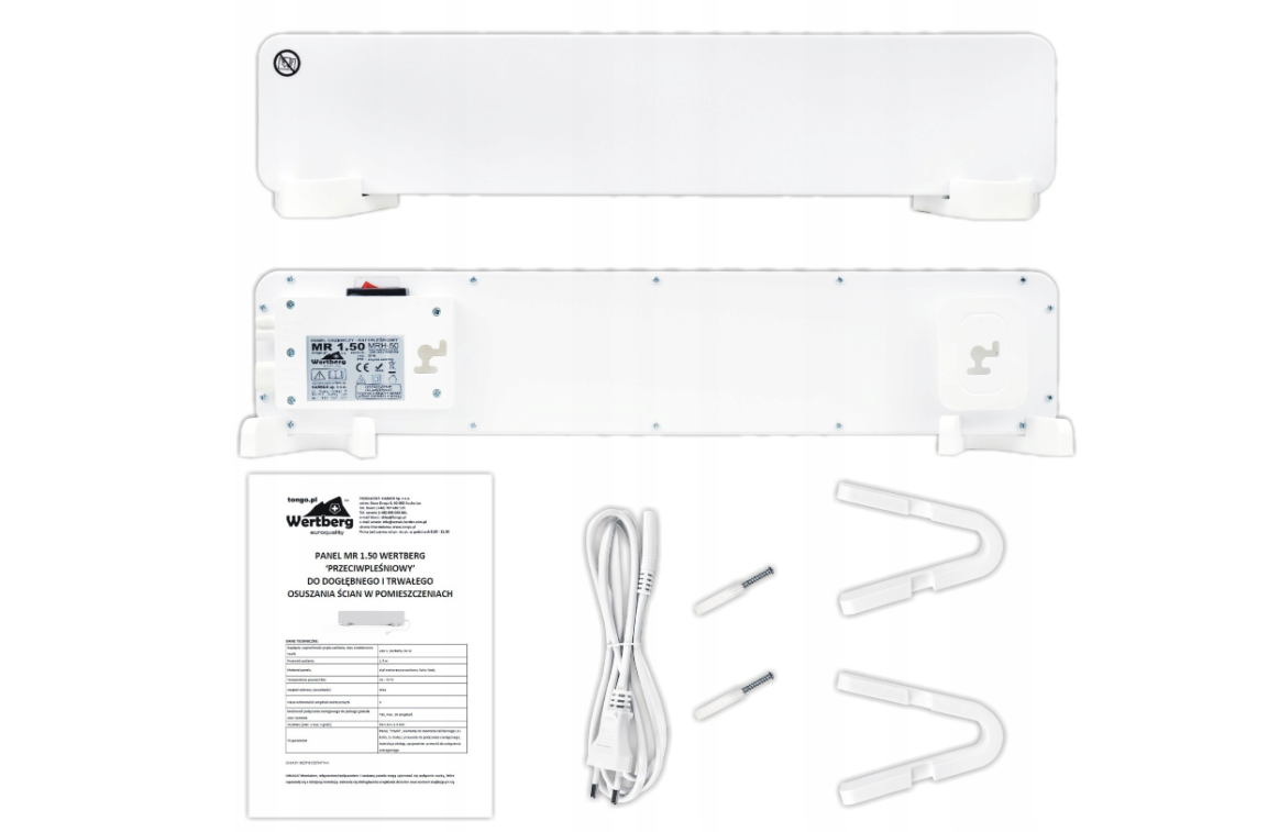 Panou de incalzire infrarosu cu functie de dezumidificator IR MR 1.50, 50 W, Harder HD1804