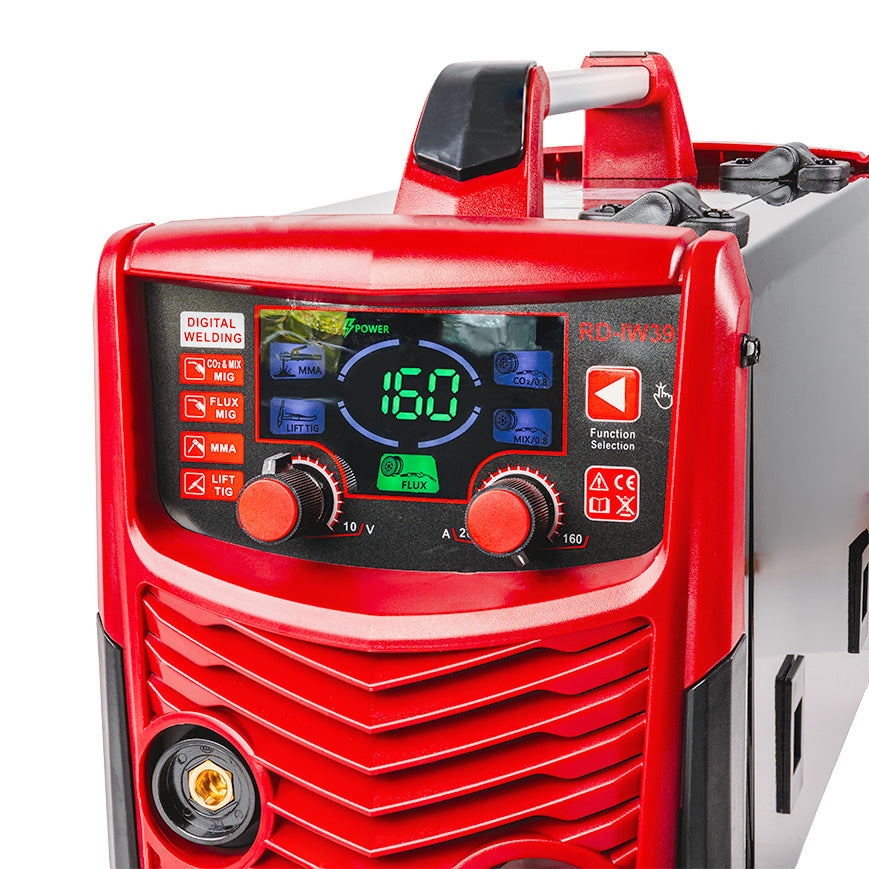 Aparat de sudura tip invertor 5 in 1 RD-IW39, MIG / MAG / TIG / MMA, 160 A, Raider 077239