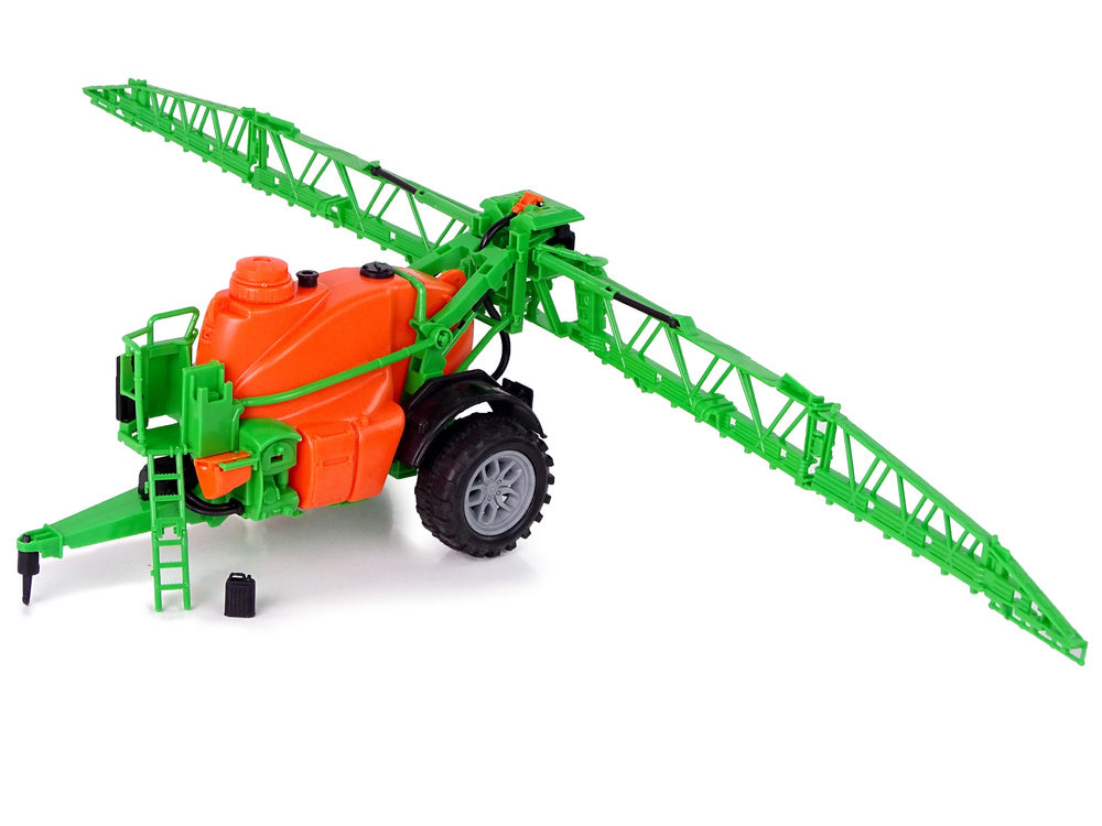 Tractor cu acumulator si pulverizator, verde, Lean 12116