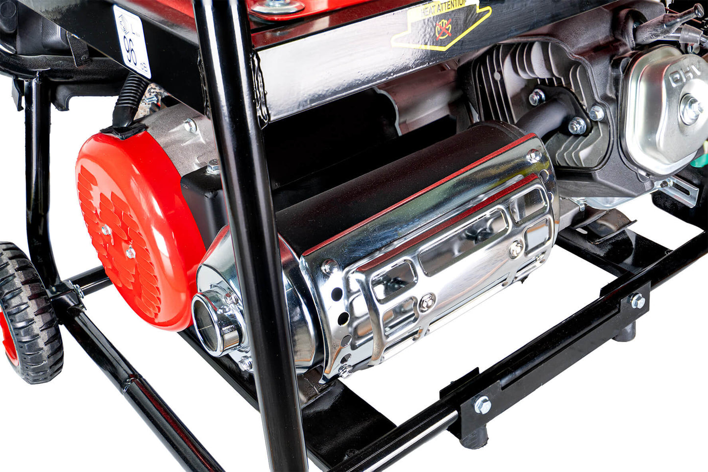 Generator pe benzina in 4 timpi RD-GG12, 7.5 kW, pornire electrica, Raider 090108