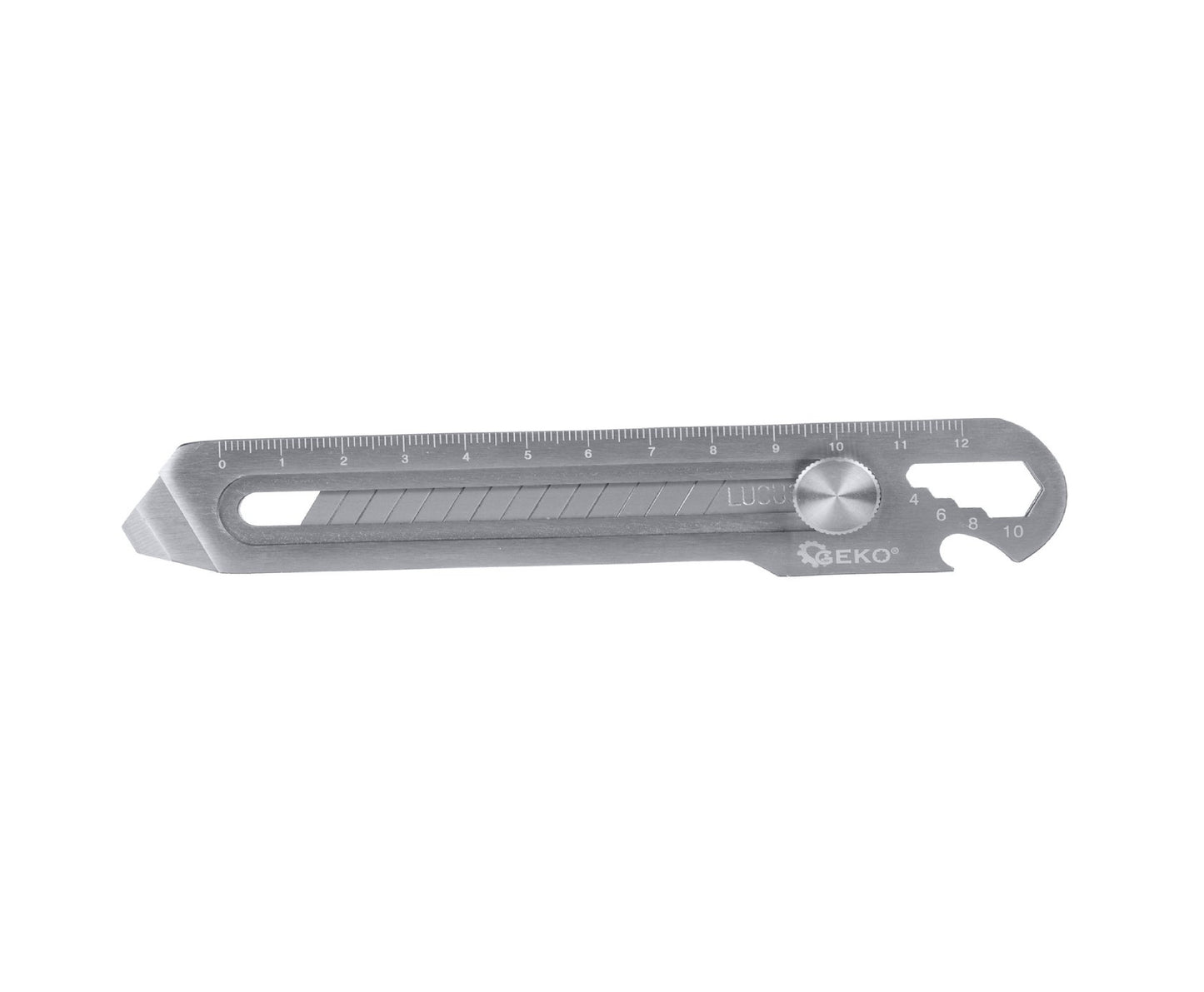 Cutter multifunctional 6 in 1 SK2, 100x18x0.5mm, Geko G01835