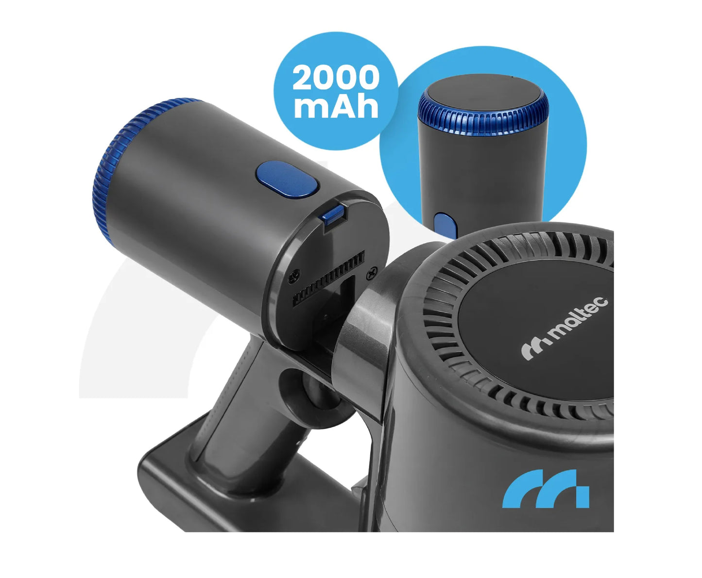 Aspirator vertical fara fir 3 in 1 Turbocyclone Pro3000, 400 W, MalTec 113797