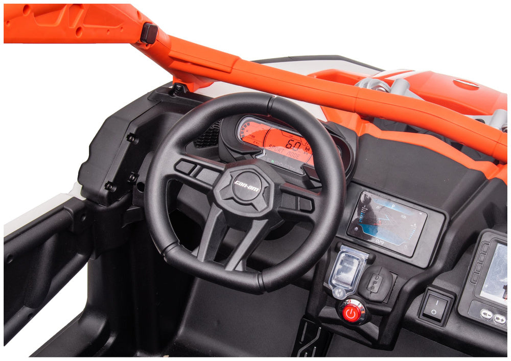 Masinuta electrica Maverick CAN-AM Turbo RS STRONG AIR, portocaliu, Lean 29486