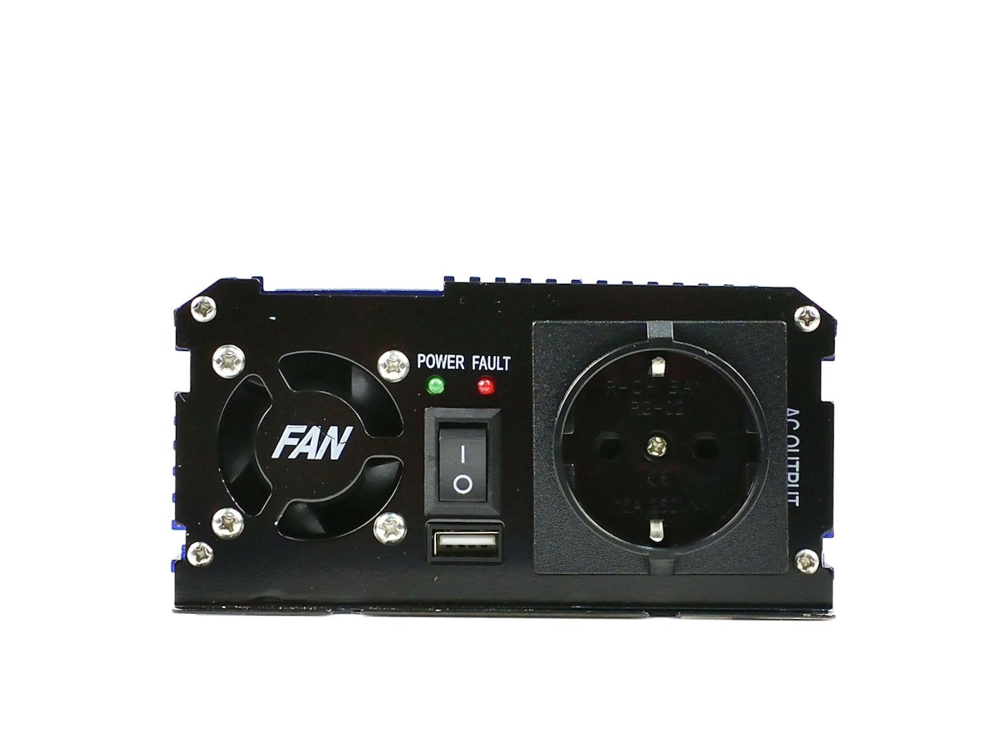 Convertor de tensiune sinus, 12 V / 230 V, 500 / 1000 W, Geko G17012