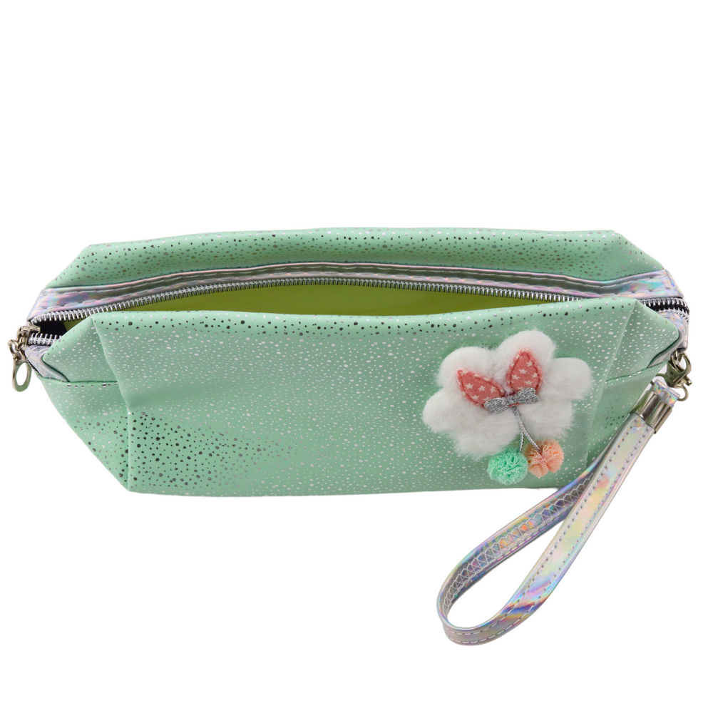 Penar cosmetic, turcoaz, 21 x 11,5 x 8 cm, Lean 22021