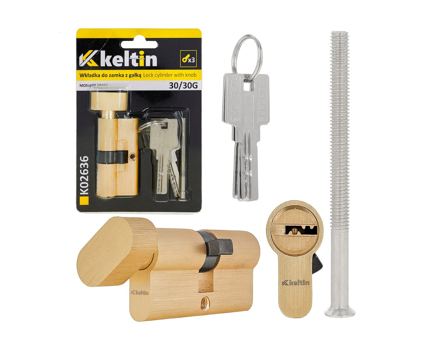 Butuc aluminiu, 30/ 30g, Keltin K02636