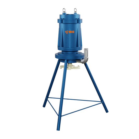Pompa aerator si oxigenator 1.5 kW 400 V, Ibo Dambat IB330030