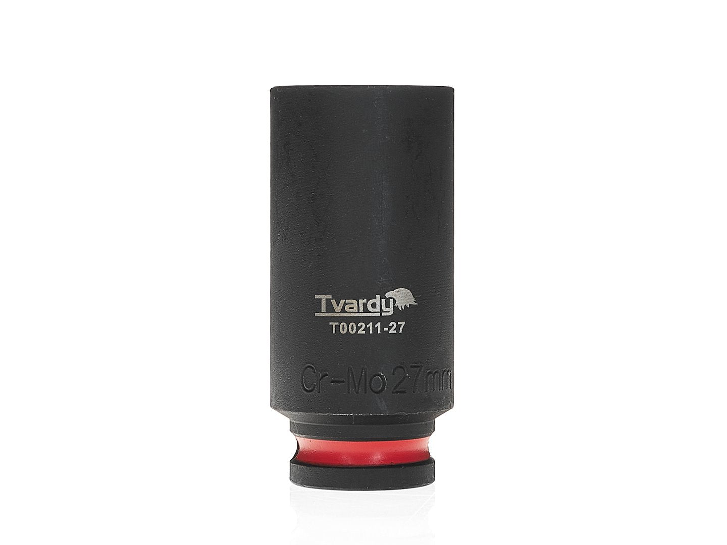 Cheie tubulara de impact in 6 puncte 1 / 2", 27 mm, Cr-Mo, Tvardy T00211-27