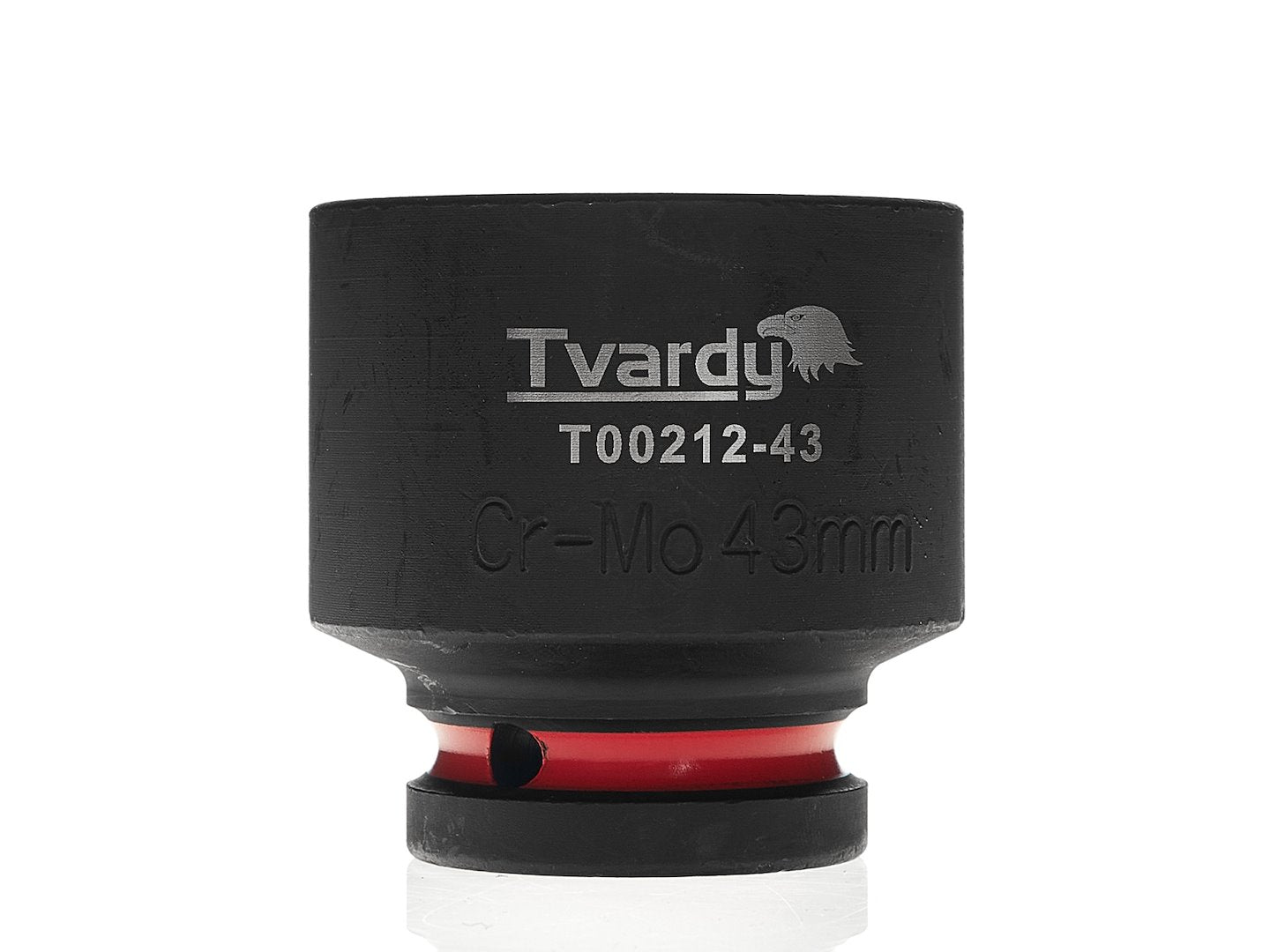 Cheie tubulara de impact in 6 puncte 3 / 4", 43 mm, Cr-Mo, Tvardy T00212-43