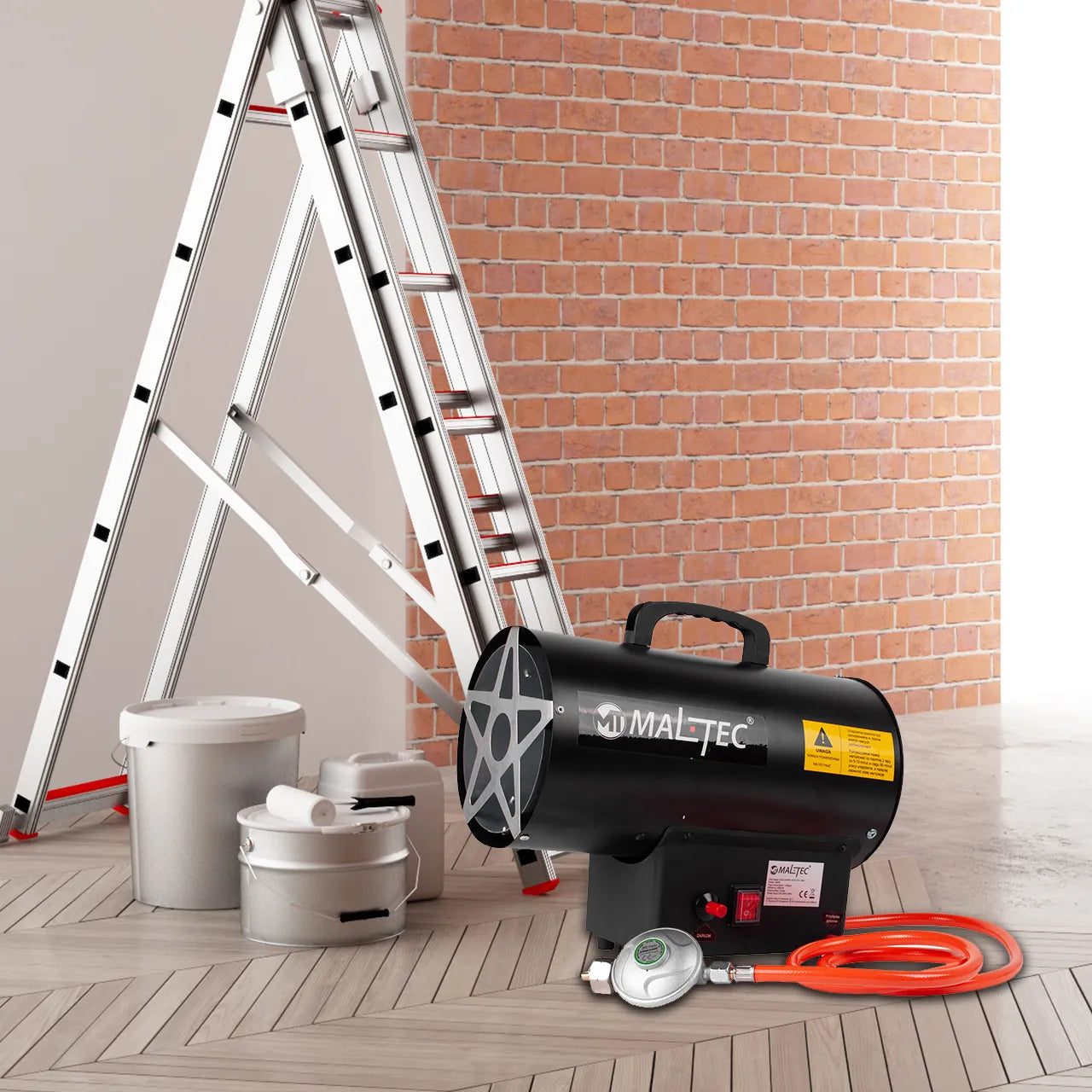 Incalzitor industrial pe gaz GAZ-2500Wt, 25 kW, MalTec 113480