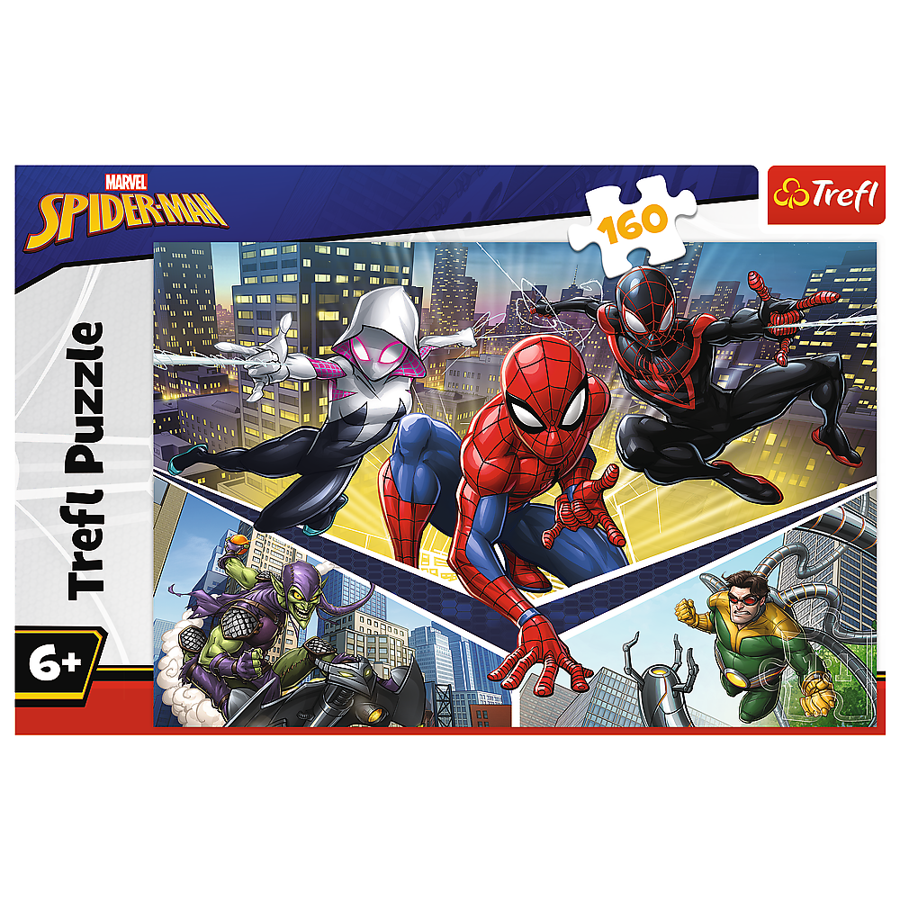 Puzzle Trefl Puterea lui Spiderman, 160 piese, Lean 26344