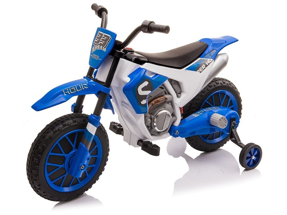 Motocicleta electrica XMX616, albastru, Lean 9013
