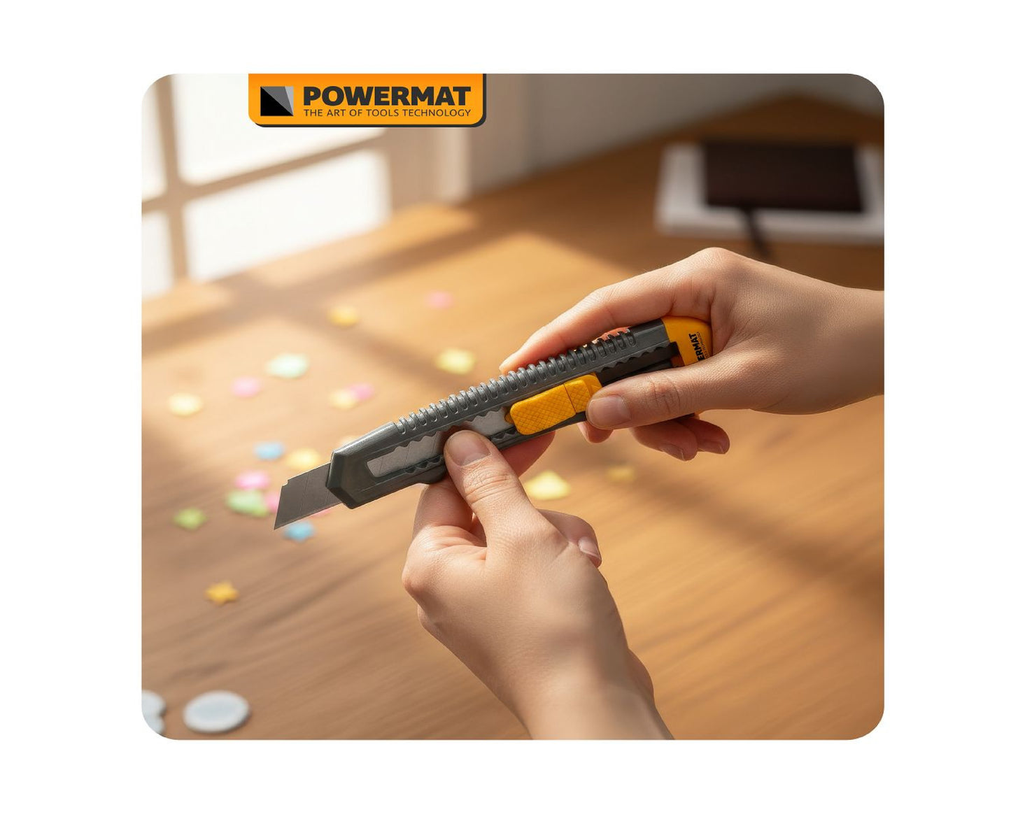 Set lame pentru cutterul PM-ONT-18T, 10 bucati, Powermat PM1444