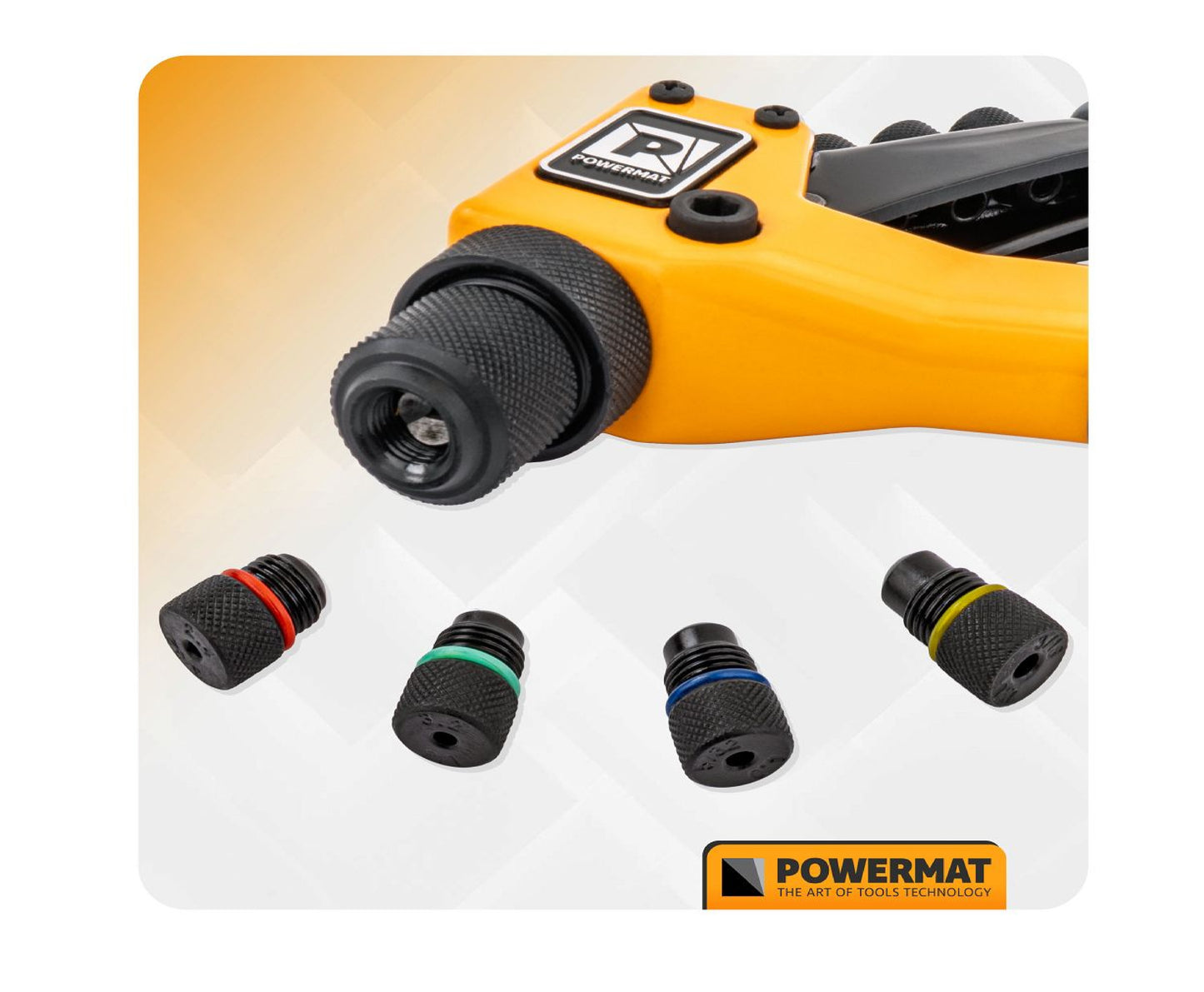 Cleste pop-nituri PM-NIR-200T, 200 mm, 2.4 - 4.8 mm, Powermat PM1449