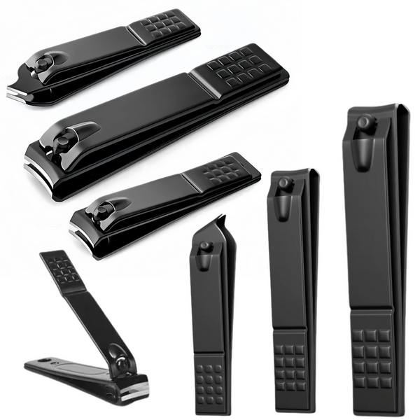 Set 3 unghiere din inox, negru, Lean 20983