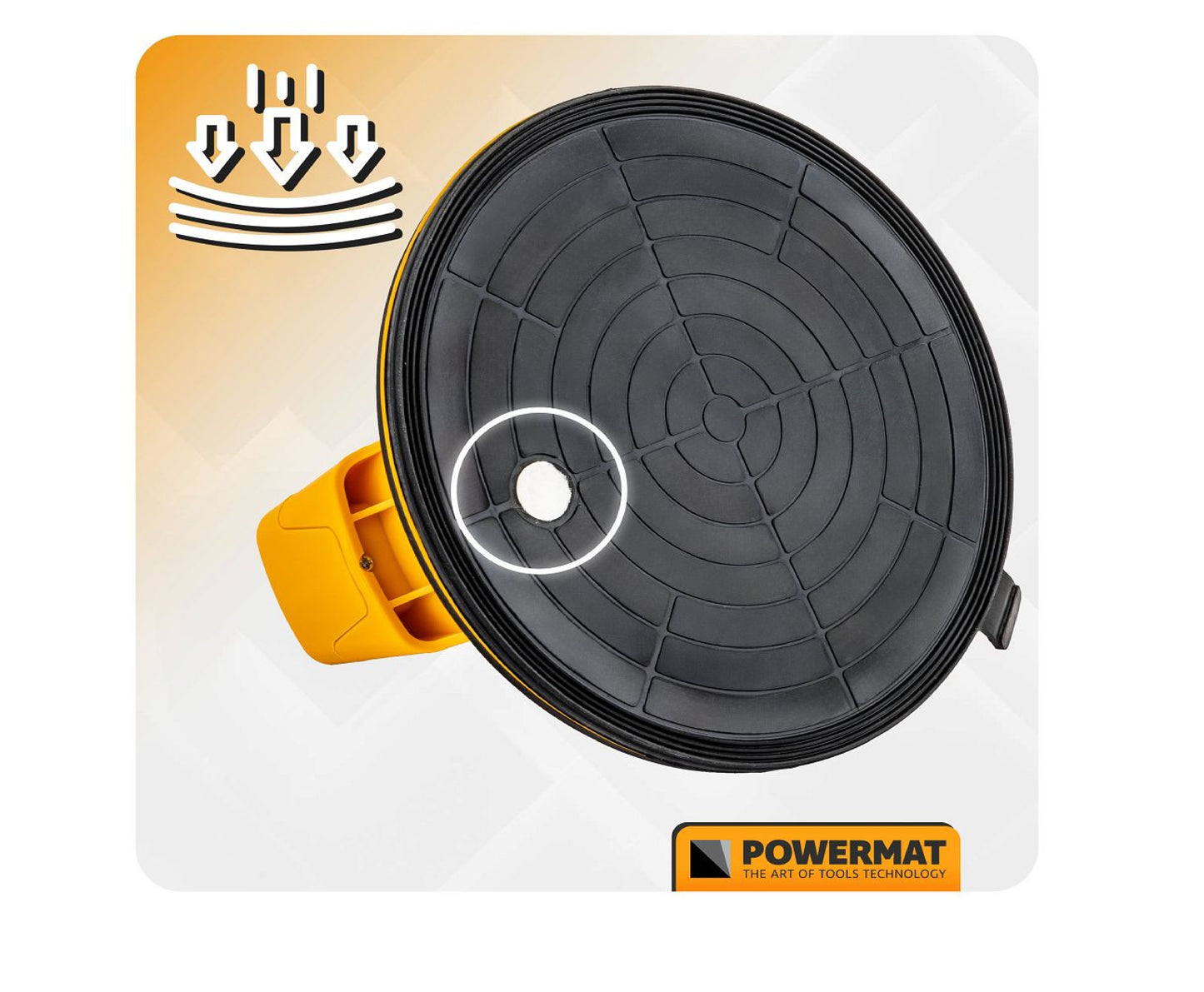 Ventuza electrica pentru placi PM-APPS-200M, capacitate maxima de incarcare 200 kg, Powermat PM1446