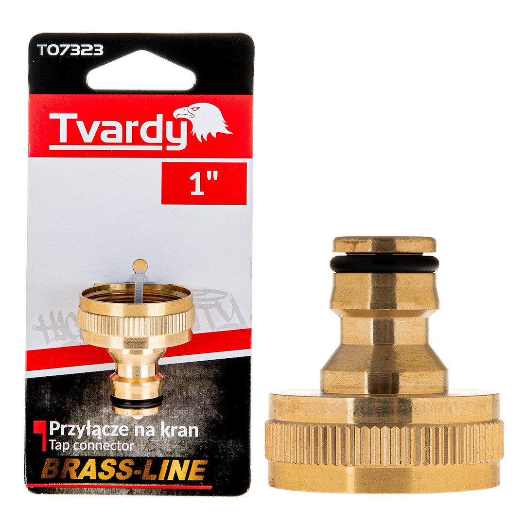 Conector pentru robinet Brass Line 1", Tvardy T07323