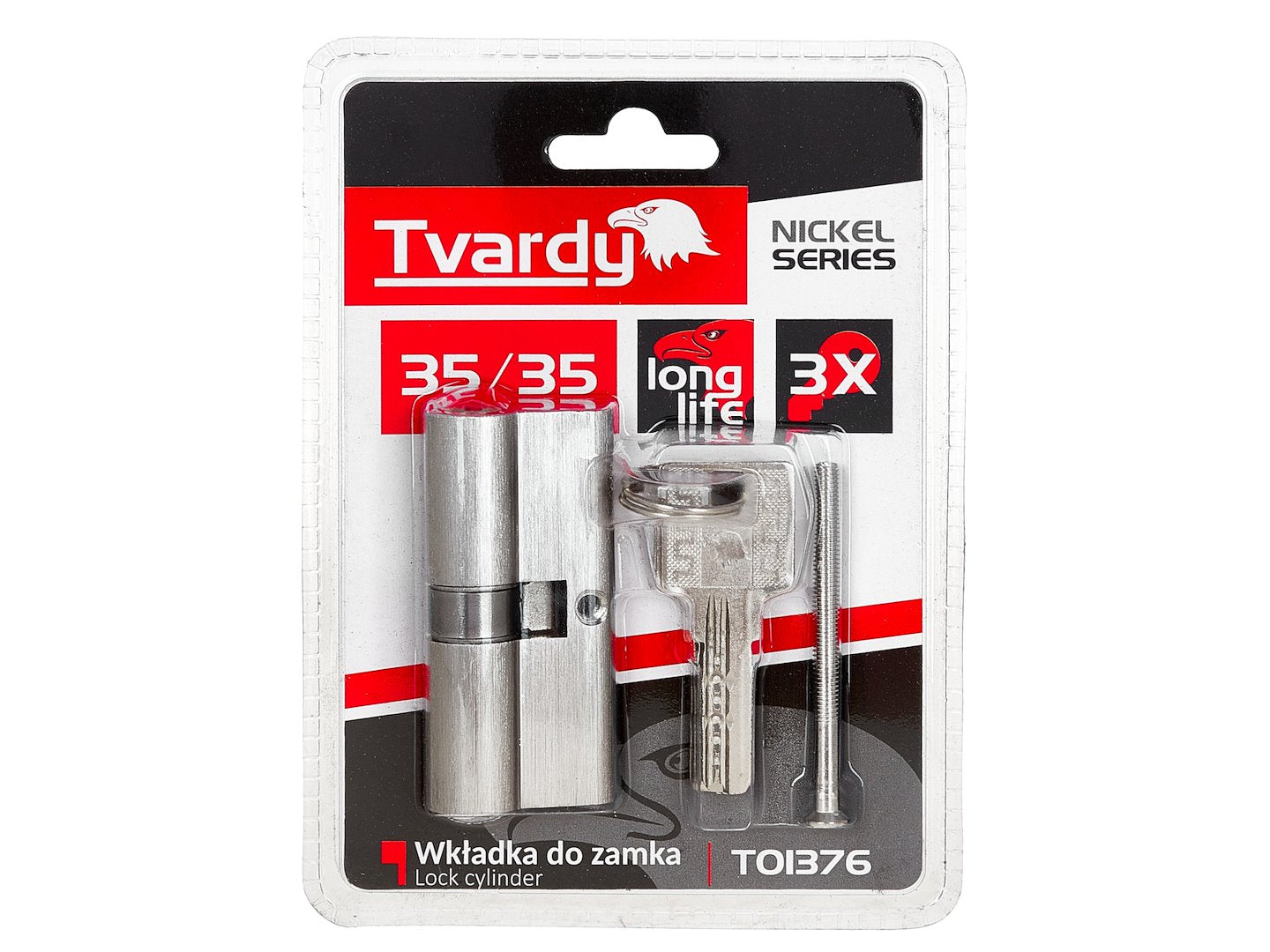 Butuc aluminiu Nickel, 35 / 35 mm, Tvardy T01376