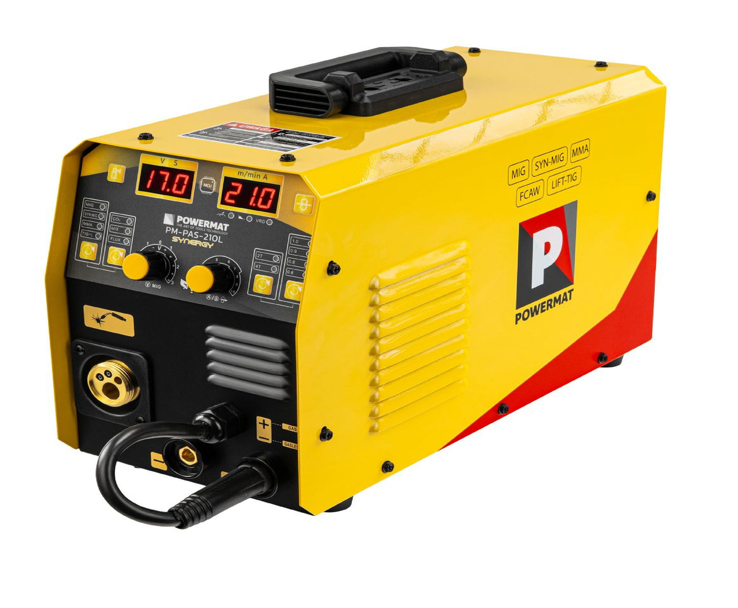 Aparat de sudura tip invertor MIG / MAG PM-PAS-210L, 210 A, Powermat PM1544