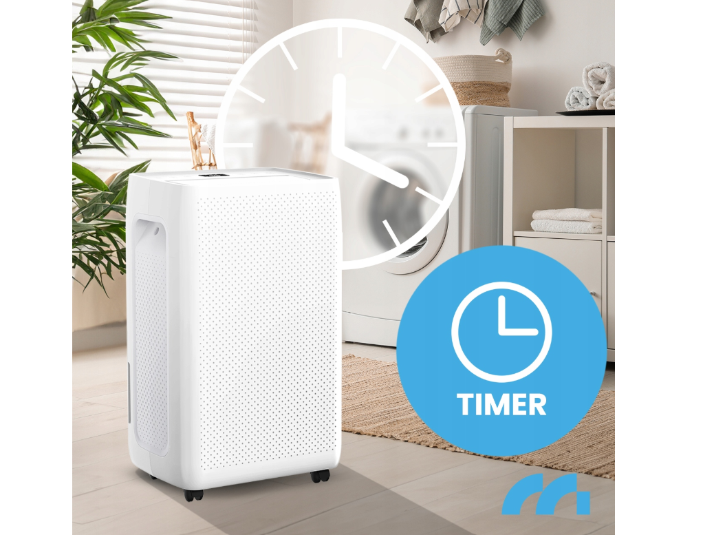Dezumidificator cu functie de purificare a aerului DH-20330A, 20 l / 24 h, functie Wi-Fi, MalTec 111784