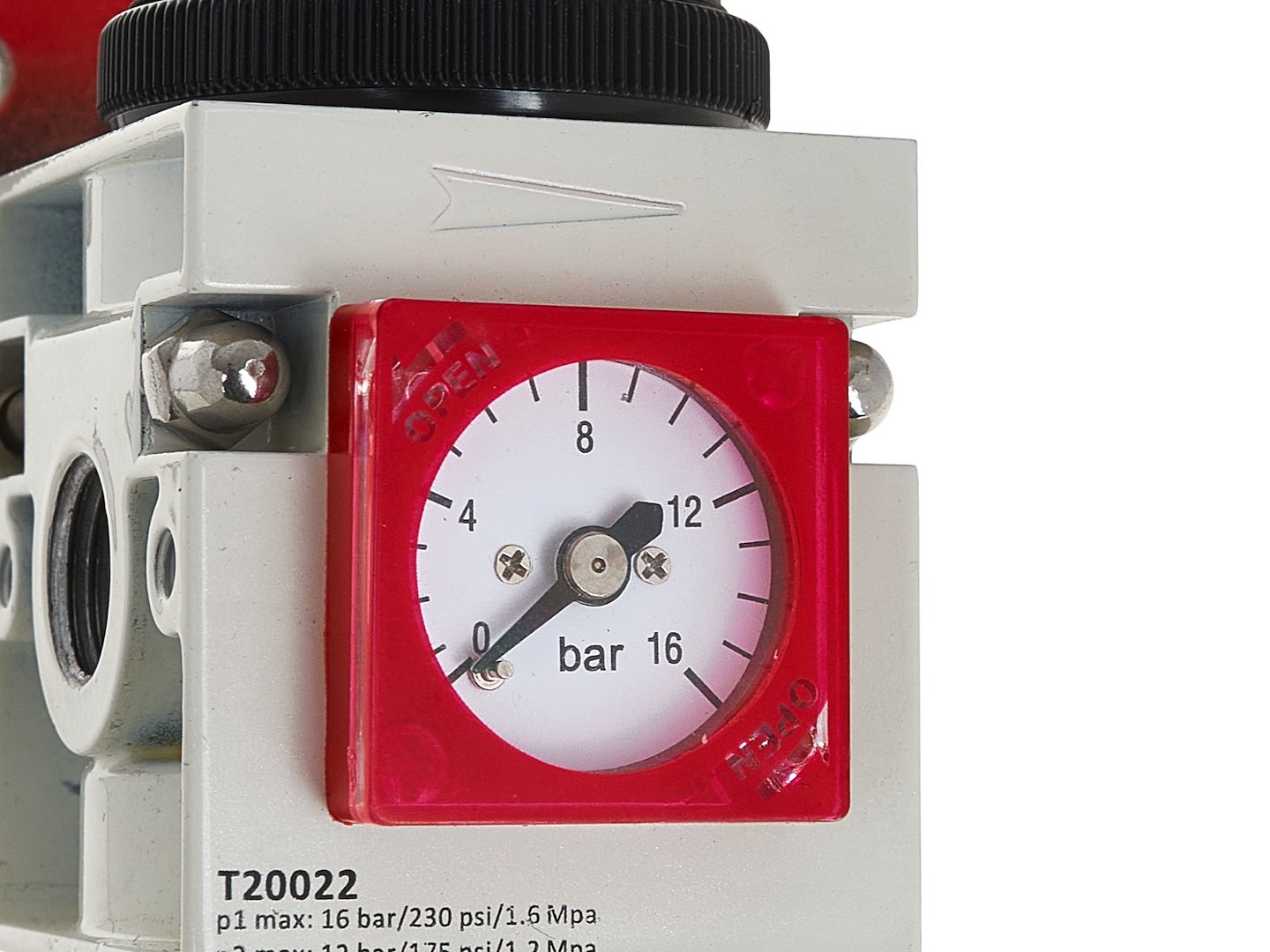 Reductor de aer cu filtru si manometru 1 / 4", Tvardy T20022