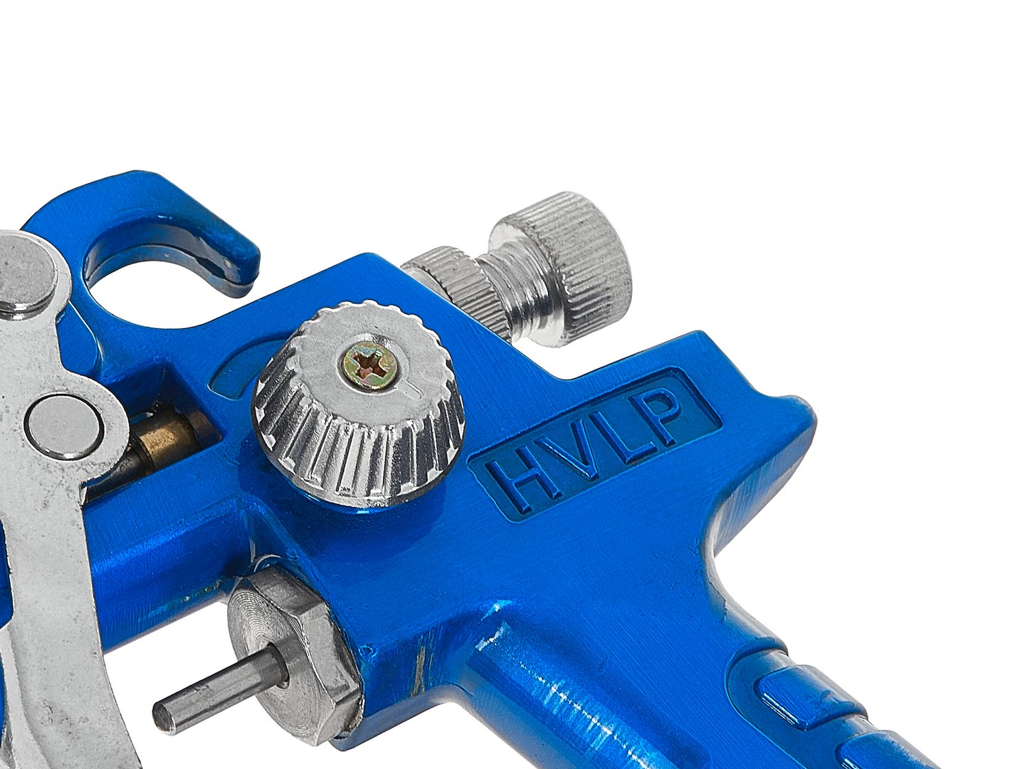 Pistol de vopsit HVLP cu regulator de presiune, 0.8 mm, 1 / 4", 125 ml, Geko G03122