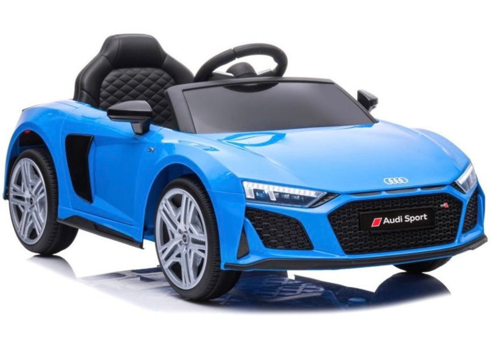 Masinuta electrica pentru copii Audi R8, 12 V, albastru, 107 x 58 x 48 cm, Lean 9043