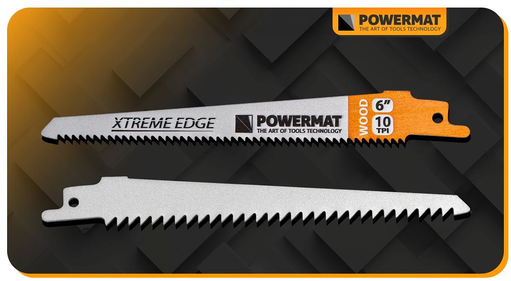 Set lame pentru fierastrau sabie PM-ZBDP10T, 10 bucati, Powermat PM1373