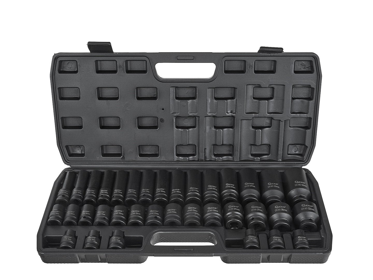 Set tubulare de impact 1 / 2", 8-32 mm, 35 bucati, Geko G10518