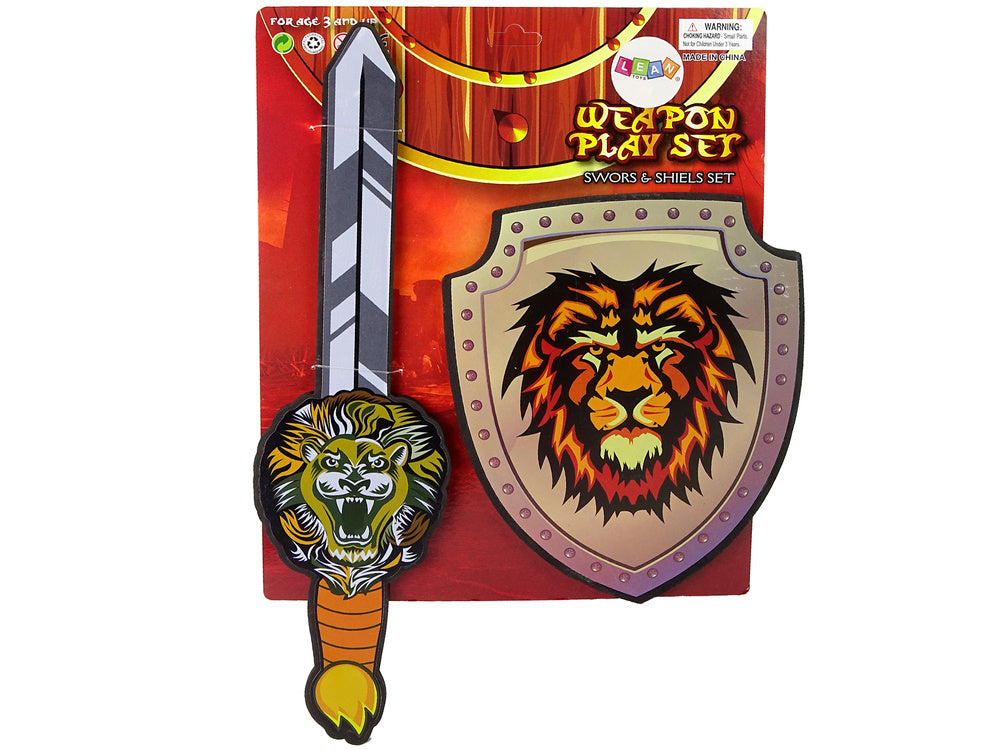 Set scut si sabie copii, multicolor, Lean 13203