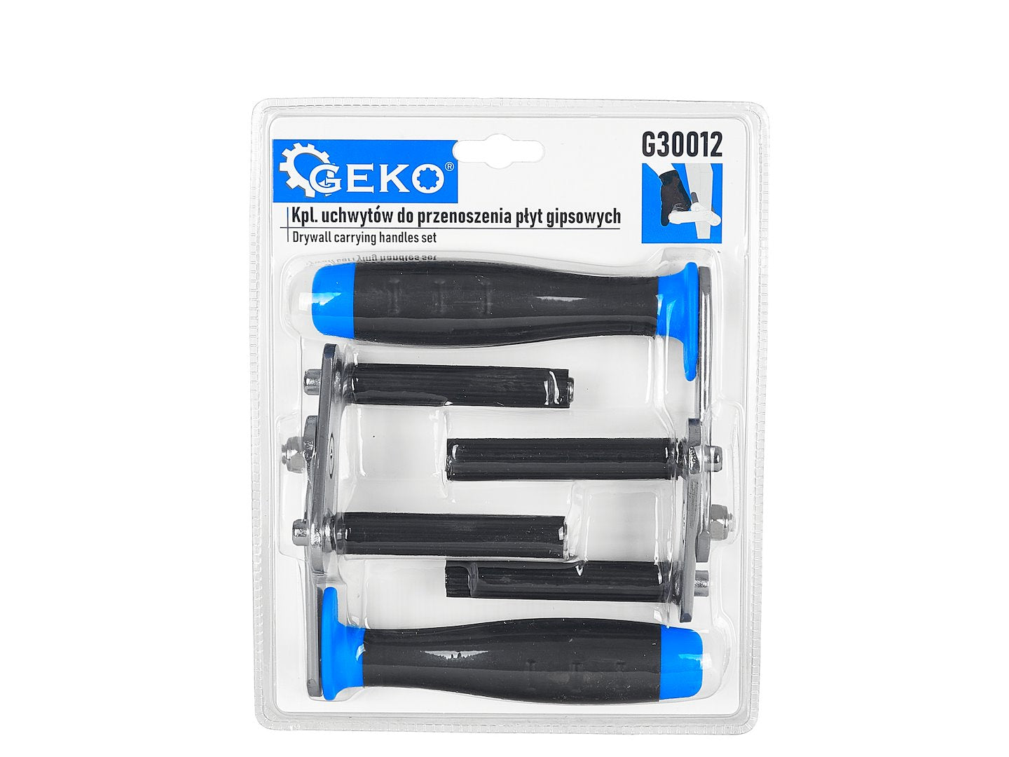 Set manere pentru ridicare placi gips-carton, Geko G30012