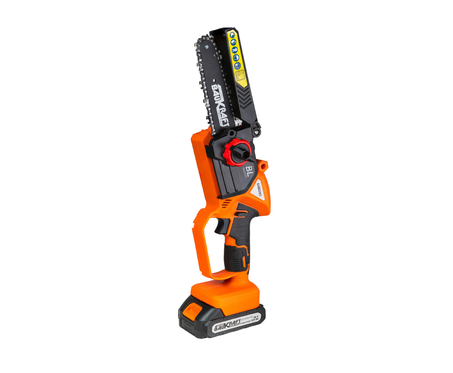 Set fierastrau cu lant, foarfeca de gradina si tija pentru crengi, 18V 15-20cm 2x2Ah BK-XGPPS25, Baukraft 075783