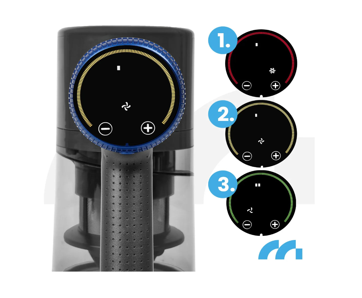 Aspirator vertical fara fir 3 in 1 Turbocyclone Pro3000, 400 W, MalTec 113797