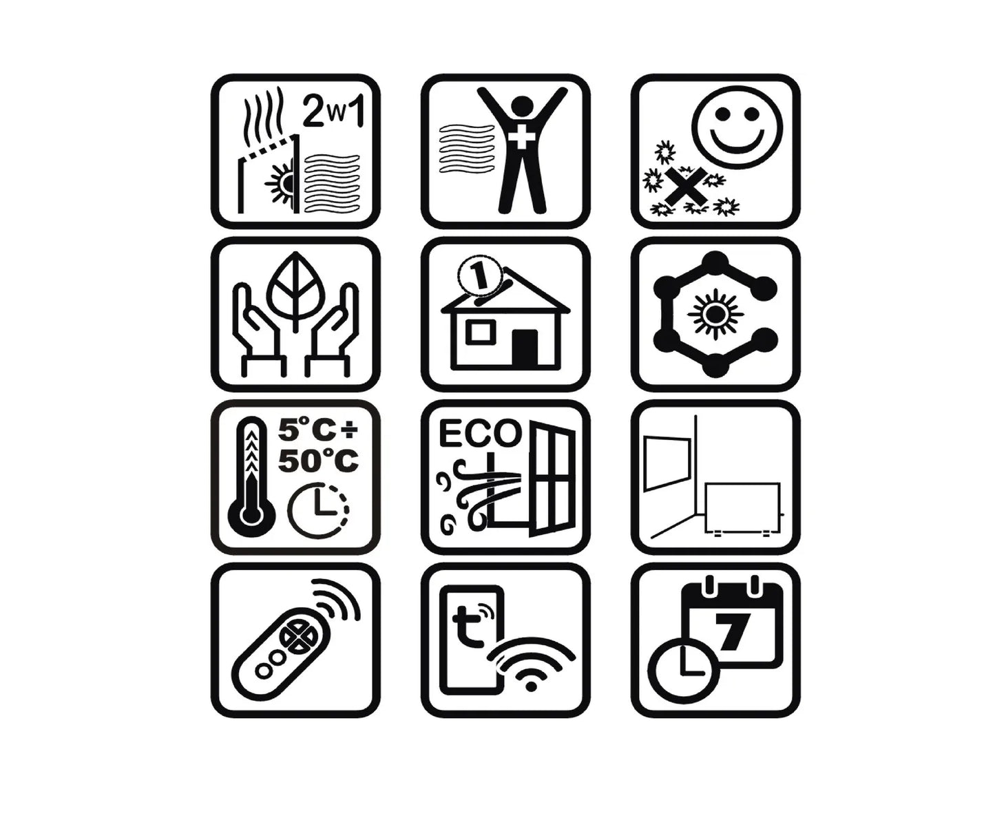 Panou de incalzire Wertberg IR 8.80 2 in 1, 800 W, Harder HD1015