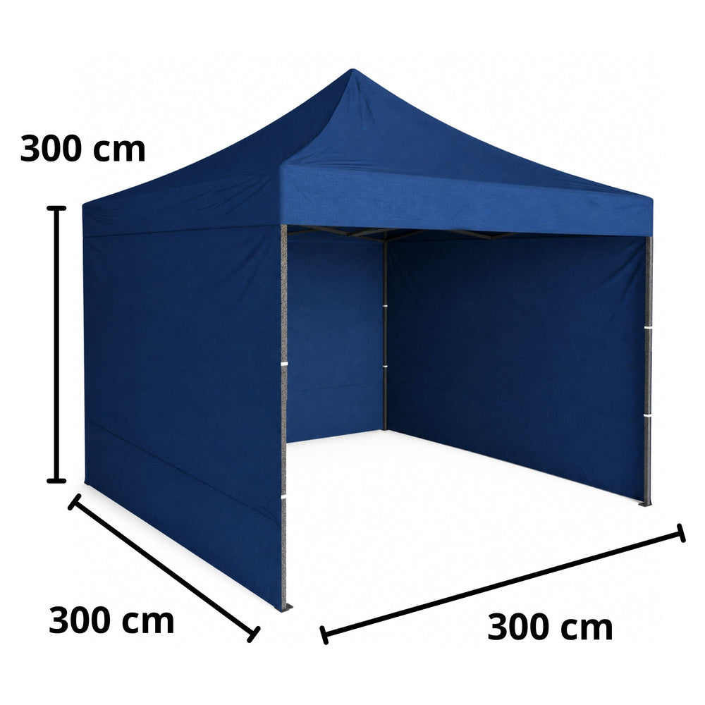 Pavilion de gradina, albastru, 3 x 3 m, Lean 29331