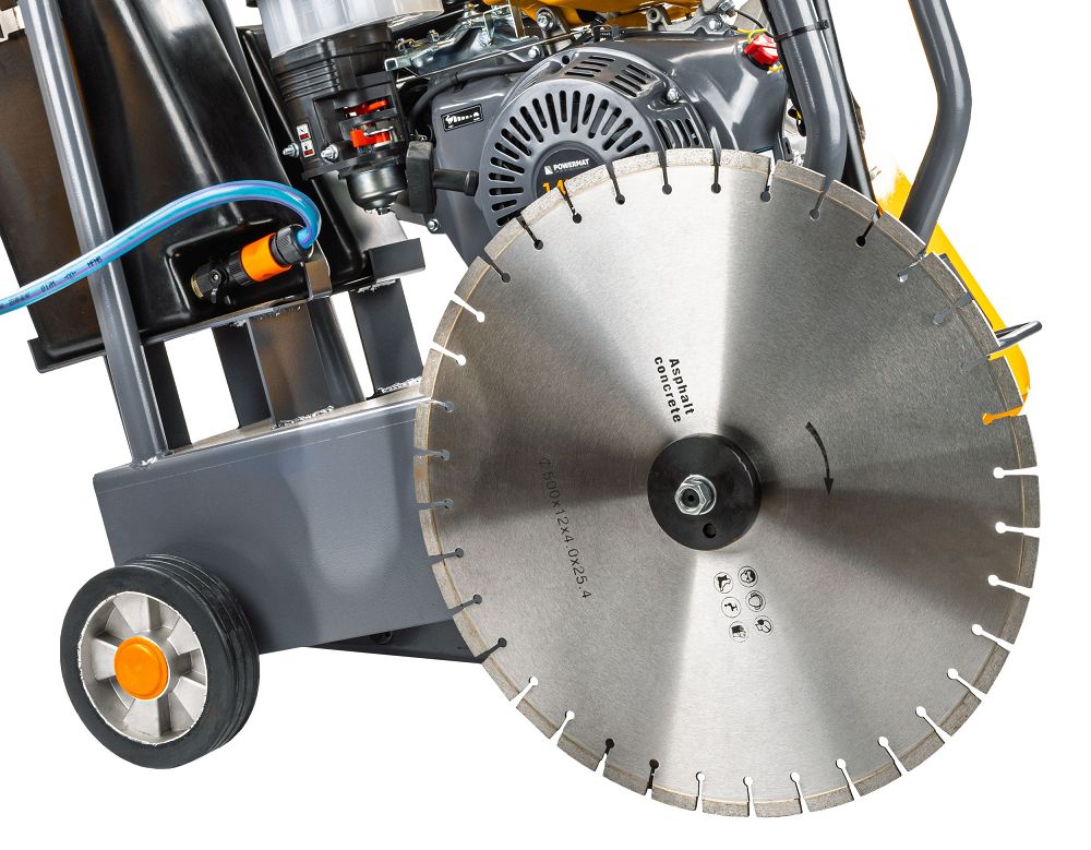 Fierastrau pentru beton pe benzina PM-PSDBA-500M, 14 cp, Powermat PM1321