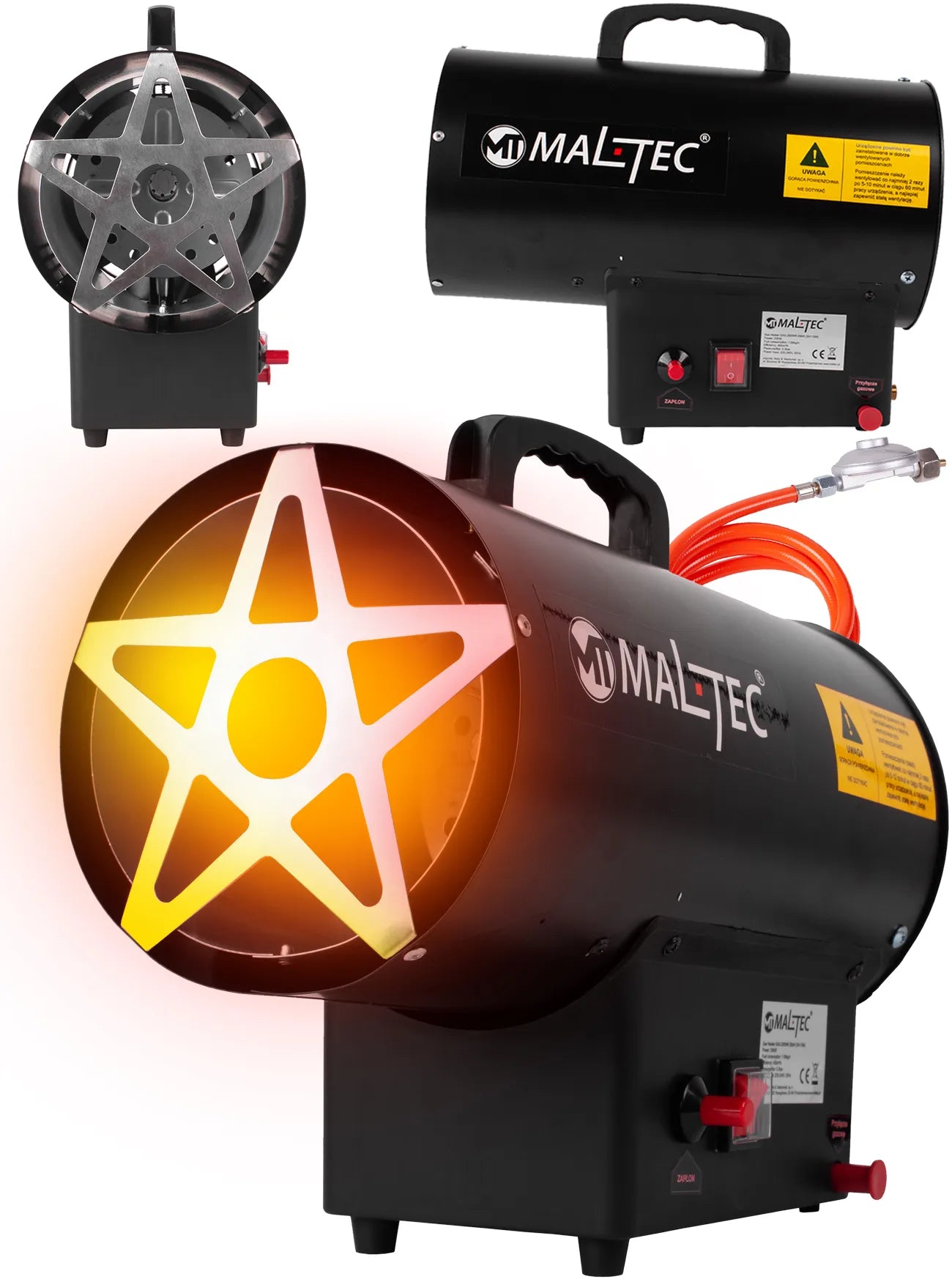 Incalzitor industrial pe gaz GAZ-2500Wt, 25 kW, MalTec 113480