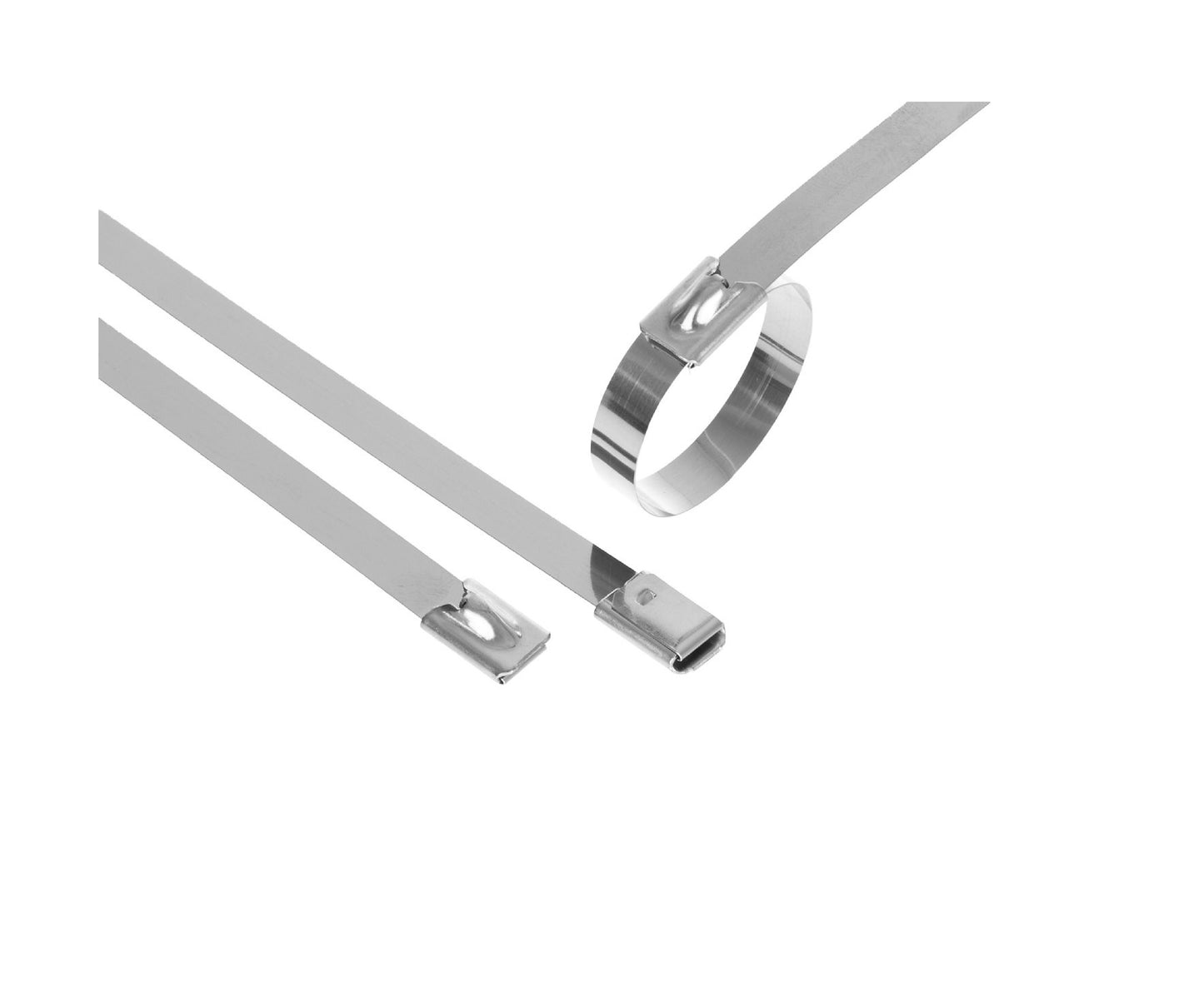 Set cleme din inox, 7,9x450mm, Geko G17263