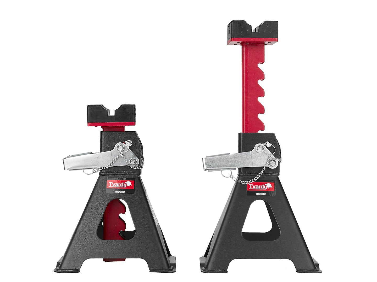 Set 2 capre auto cu mecanism de blocare, 3 T, Tvardy T00302