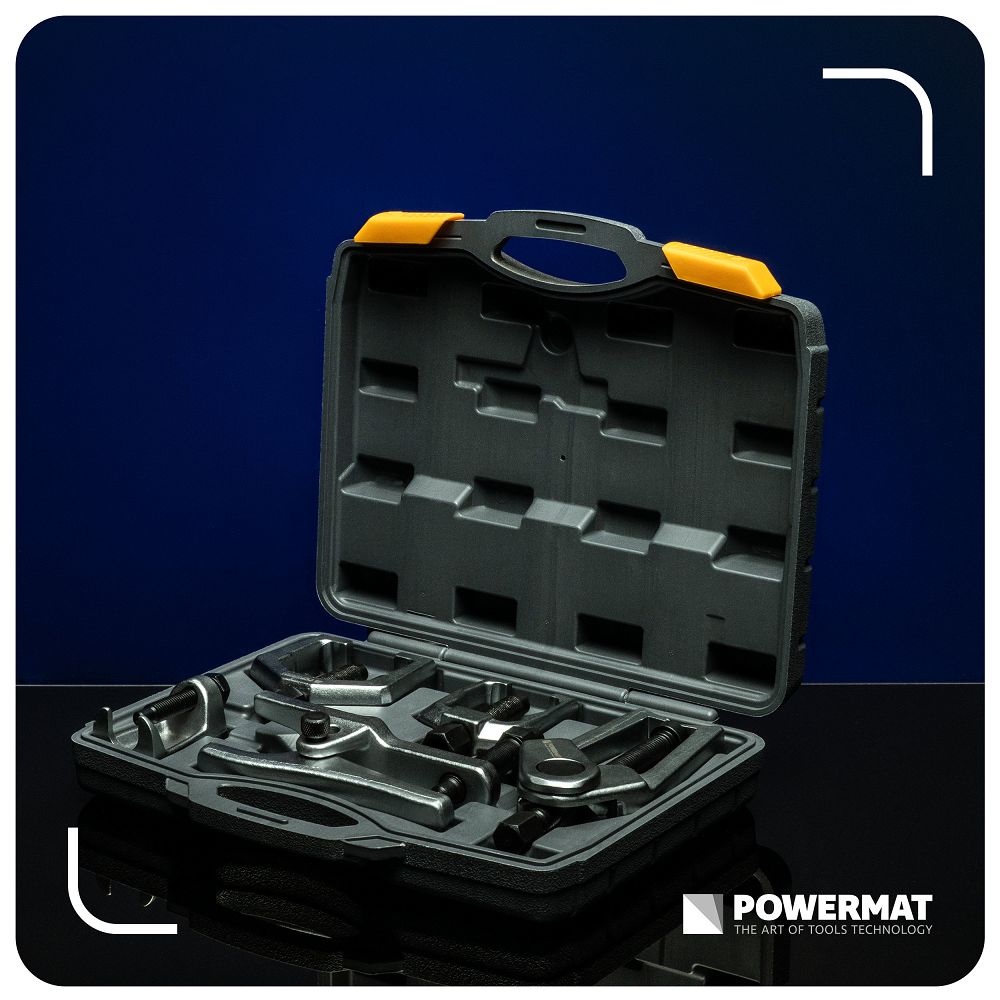 Trusa prese extractoare pivoti, rotule, capete de bara PM-SKD-5T, PowermaT PM1525