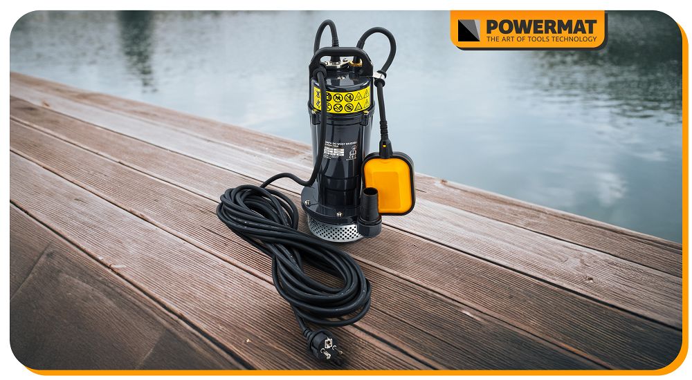 Pompa submersibila cu plutitor PM-PDWB-750JP, 6000 l / h, 750 W, Powermat PM1349