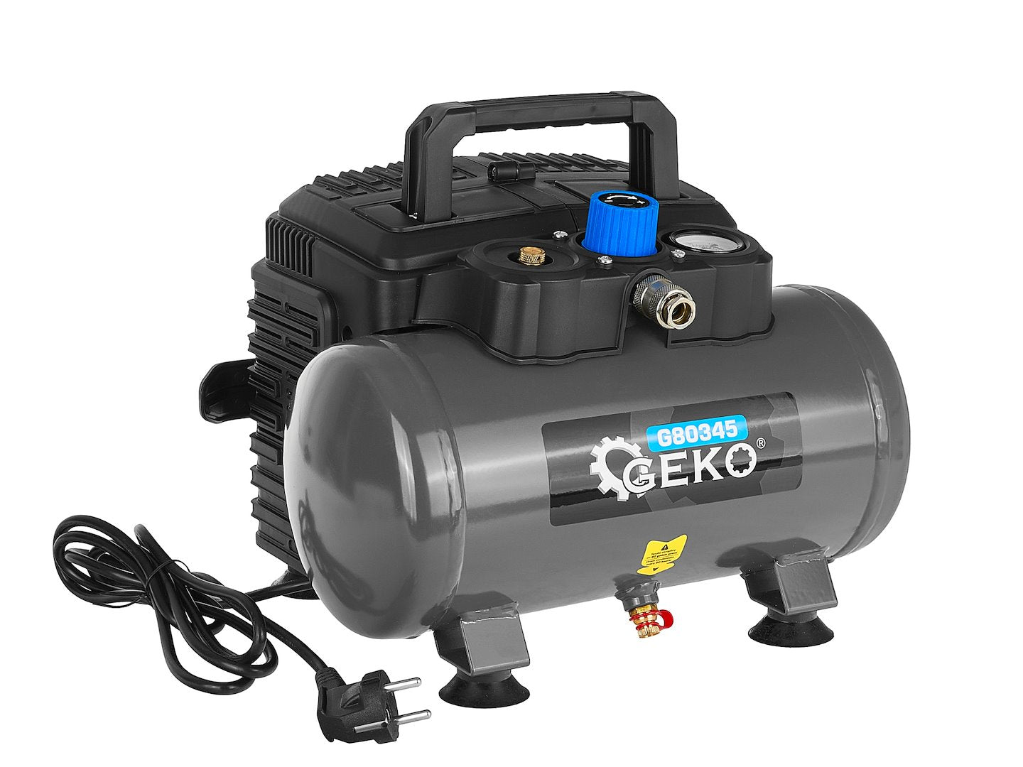 Compresor de aer, 6 l, 8 bar, Geko G80345