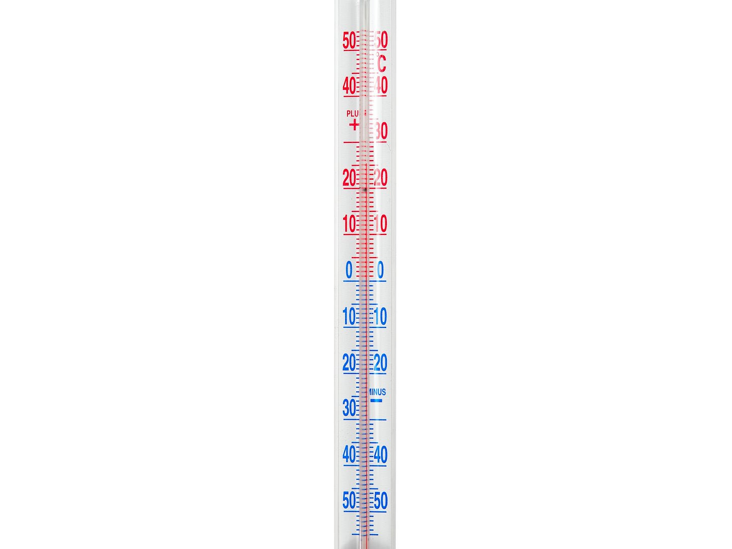 Termometru exterior pentru fereastra, 205 x 17 mm, alb, Keltin K00410A