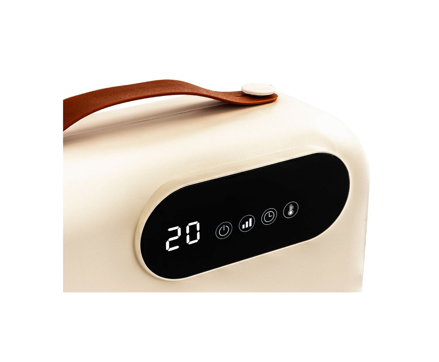 Aeroterma electrica PM-TWE-2000D-LCD, 2000 W, Powermat PM1398