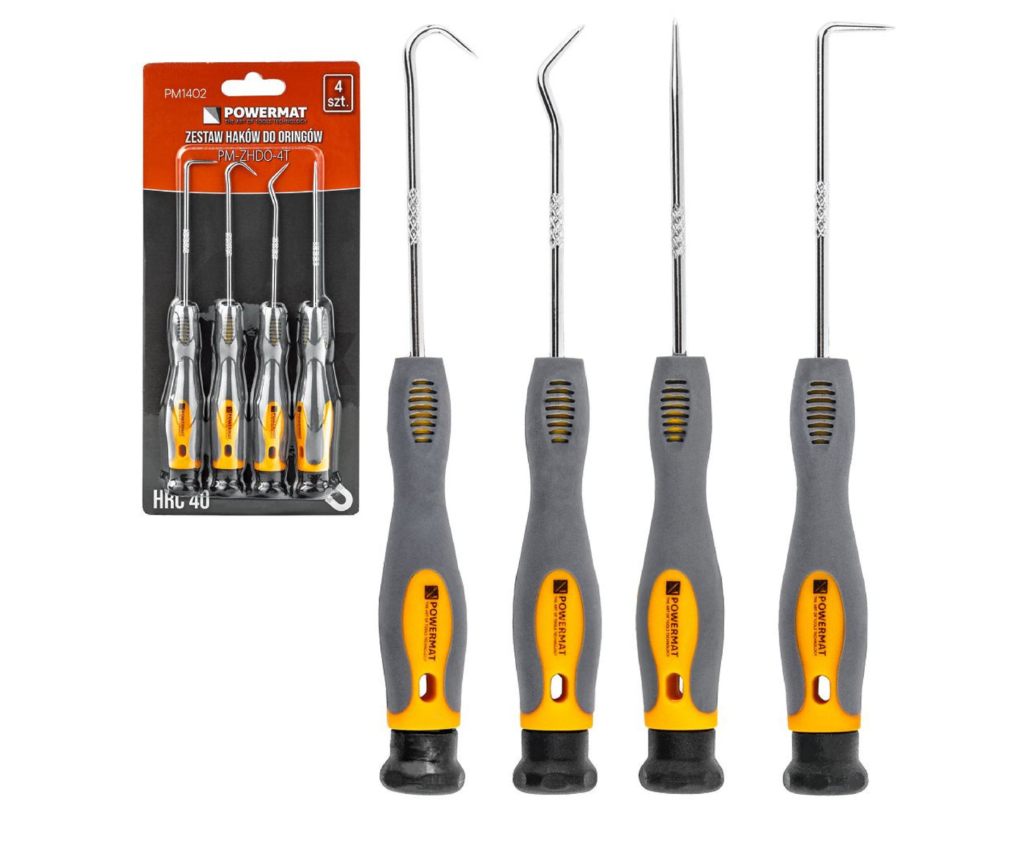 Set surubelnite pentru garnituri PM-ZHDO-4T, 4 bucati, Powermat PM1402