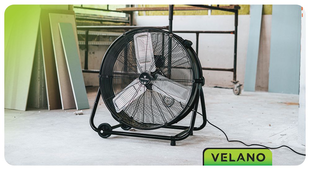 Ventilator industrial Velano, 300 W, 3 viteze, Powermat VELWEPR0007
