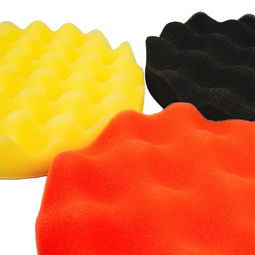 Set discuri pentru slefuitor, 7 bucati, 150 mm, Raider 045109