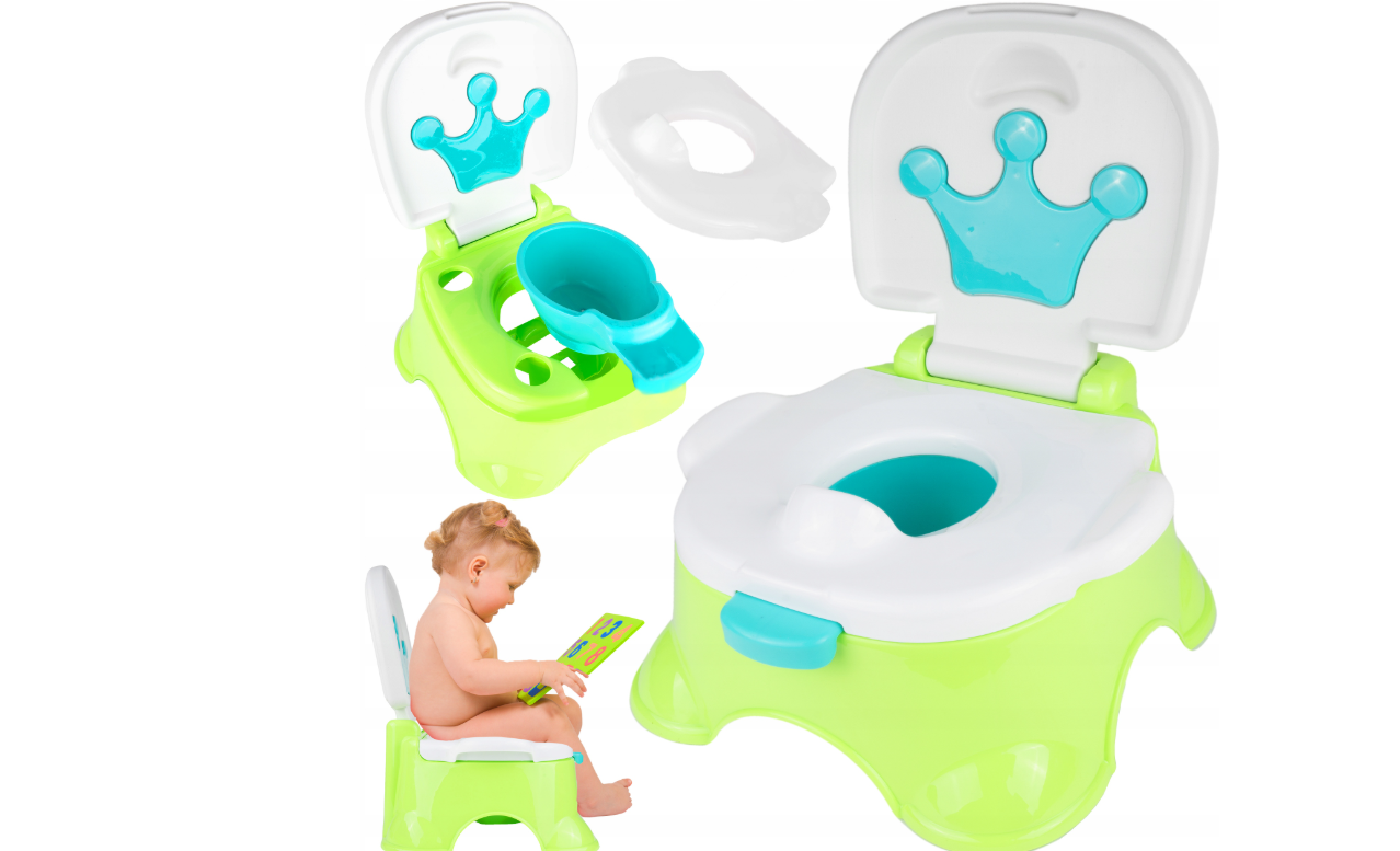 Olita interactiva 4 in 1 cu muzica, verde, MalPlay 108686