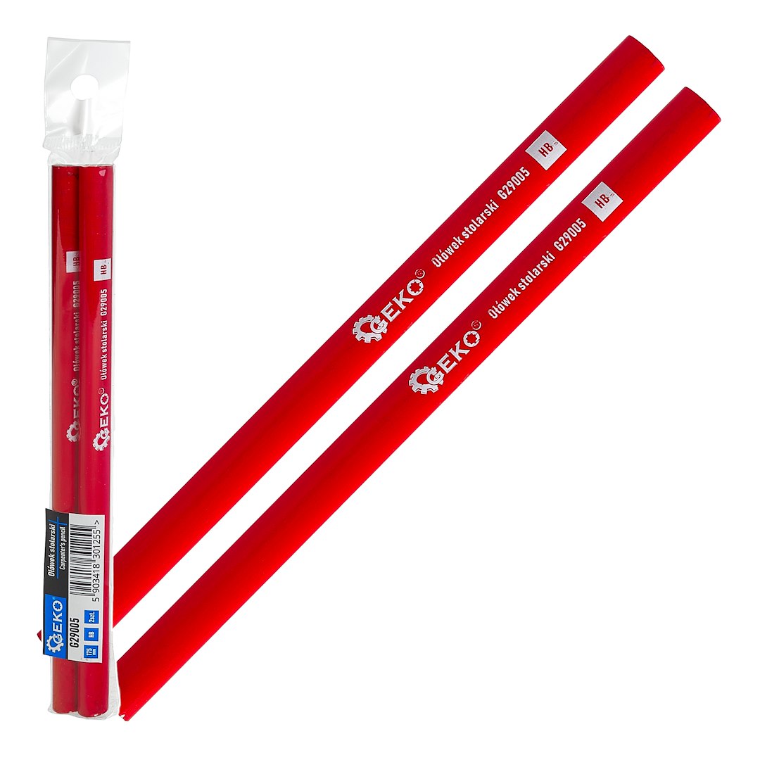 Set creioane de tamplarie HB, 175 mm, 2 bucati, Geko G29005